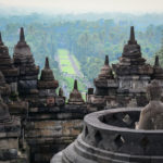 The Temple Of Borobudur On Java In Indonesia