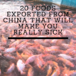 20 Foods exported from China that will make you really sick
